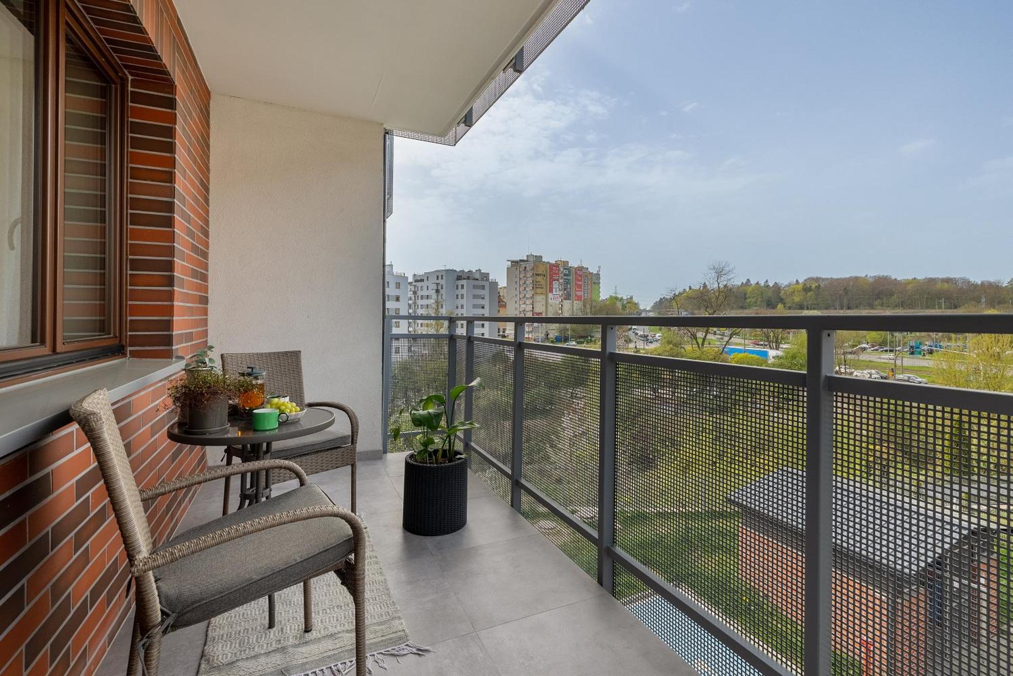 Ts Gold New Town Apartment & Free Private Parking Stettin Exterior foto