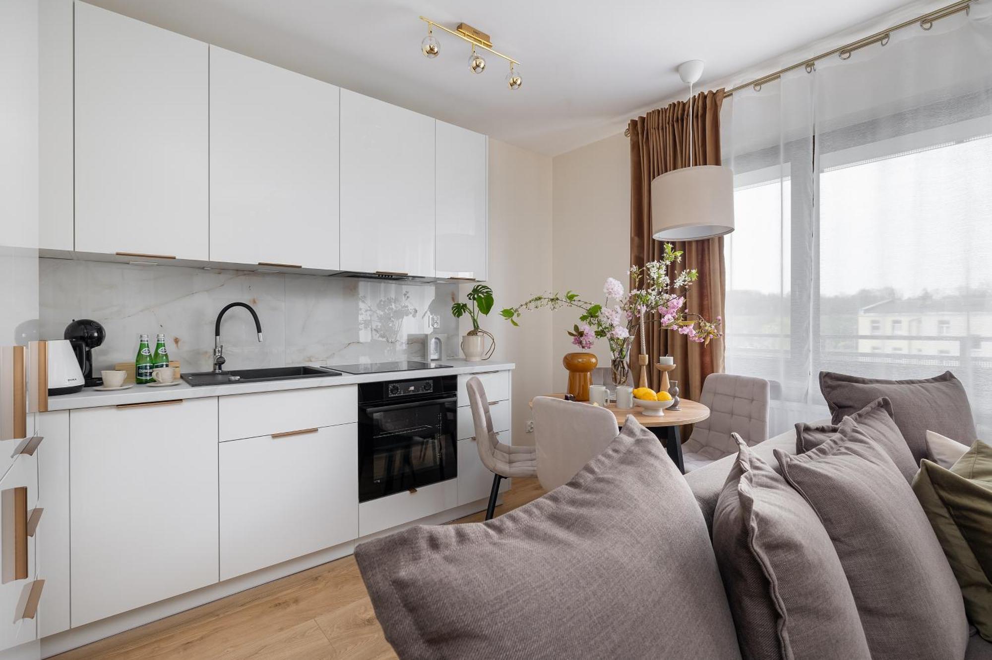 Ts Gold New Town Apartment & Free Private Parking Stettin Exterior foto