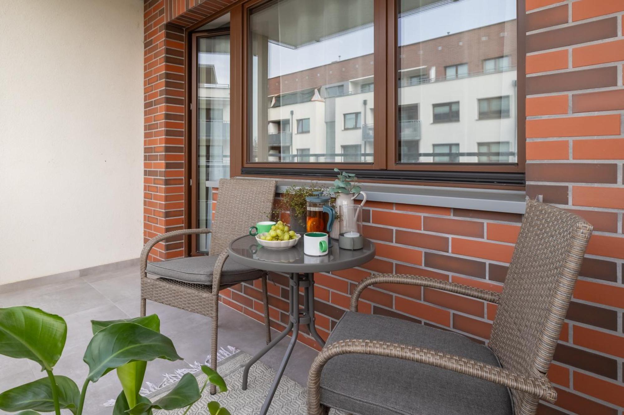 Ts Gold New Town Apartment & Free Private Parking Stettin Exterior foto