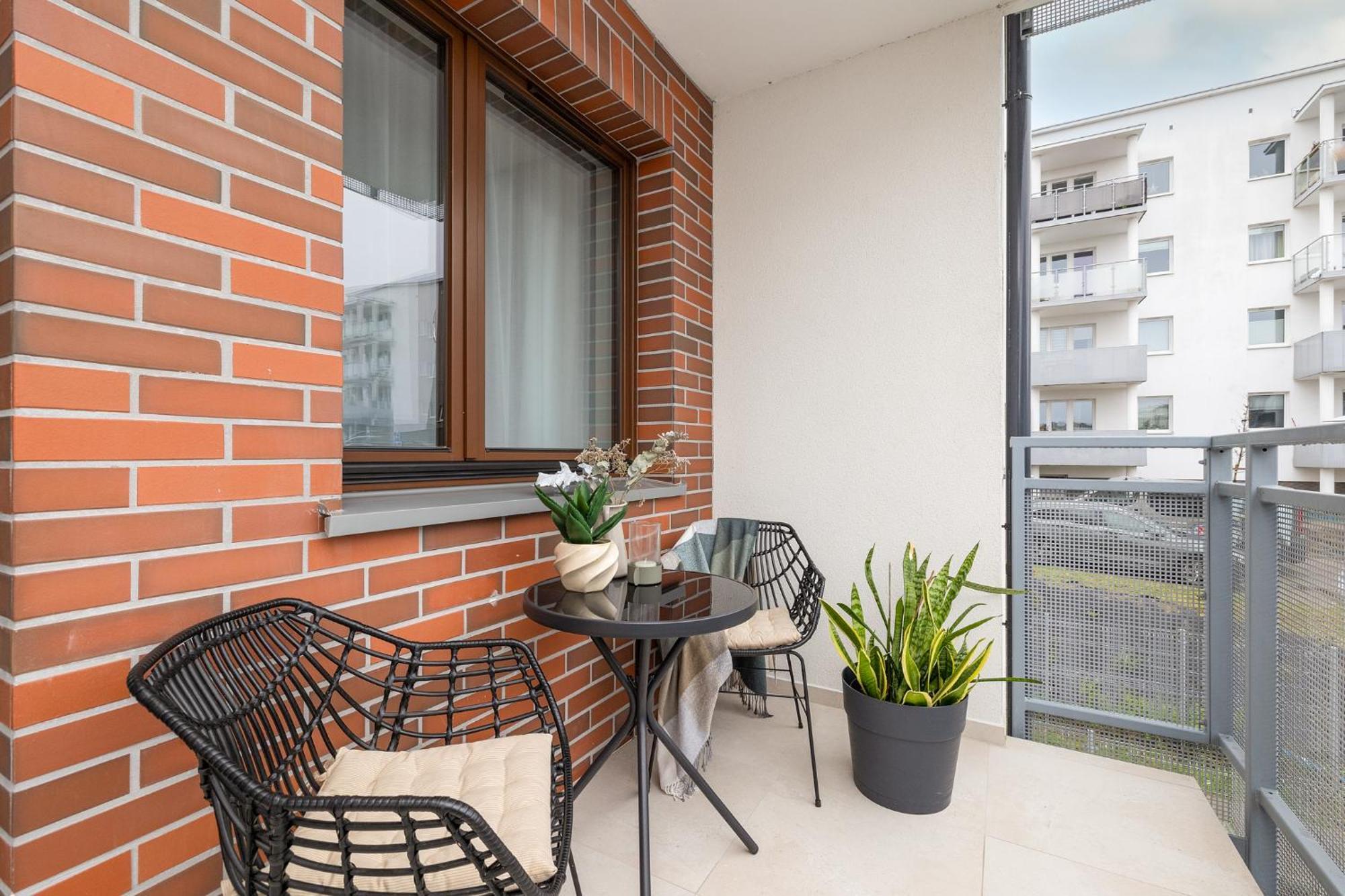 Ts Gold New Town Apartment & Free Private Parking Stettin Exterior foto